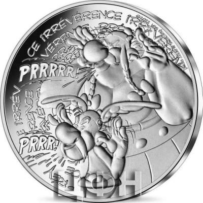 «10€ Astérix Irrévérence - Monnaie de 10€ Argent - 10€ Argent».JPG