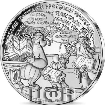 «10€ Astérix Partage - Monnaie de 10€ Argent - 10€ Argent».JPG