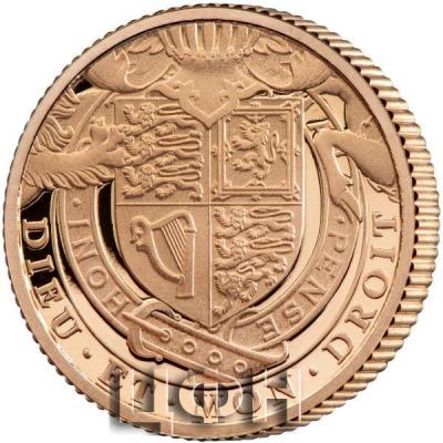 «Quarter Sovereign 2022 Platinum Jubilee, Coin from Saint Helena».jpg