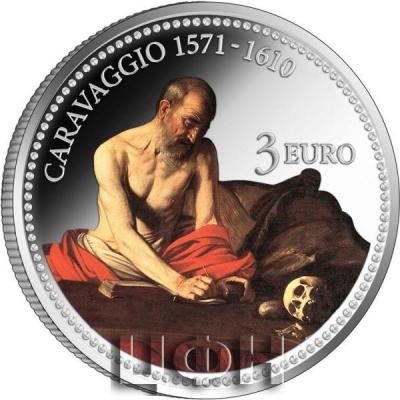 «3 euro - St Jerome Writing ».JPG