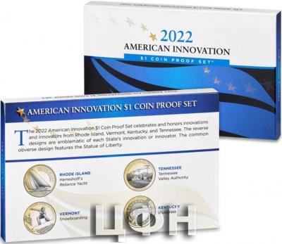 «American Innovation 2022 $1 Coin Proof Set.».JPG