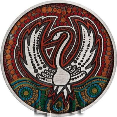 «2oz Silver Antiqued Coloured Coin Black Swan Maali 2022».jpg