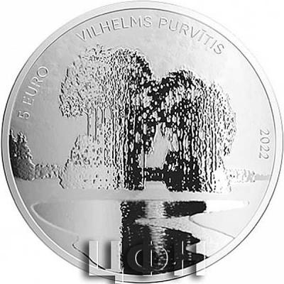 «Latvia - Silver 5 euro coins - Vilhelms Purvītis».jpg
