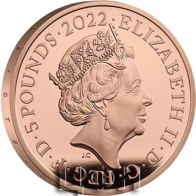 «£5  gold  The Royal Mint 2022 - DEVOTED TO YOUR SERVICE».jpg