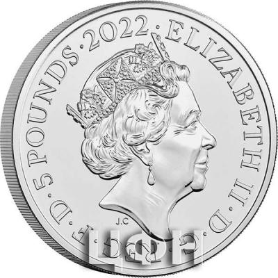 «£5 Cupro-Nickel The Royal Mint 2022».JPG