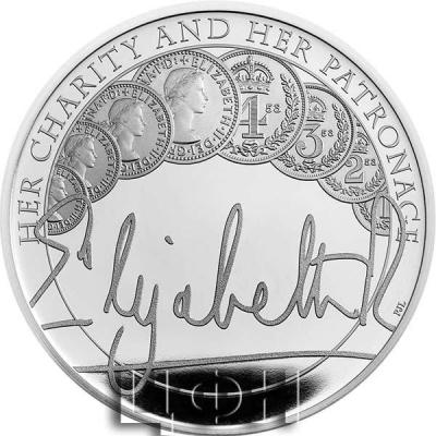 «£5  Silver  The Royal Mint 2022 - HER CHARITY AND HER PATRONAGE».jpg