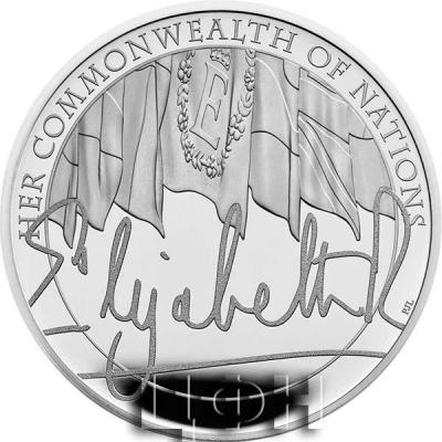 «£5  Silver  The Royal Mint 2022 - HER COMMONWEALTH OF NATIONS».JPG