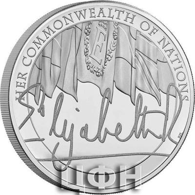 «£5  Cupro-Nickel The Royal Mint 2022 - HER COMMONWEALTH OF NATIONS».JPG