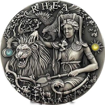 «RHEA Greek Titans 2 Oz Серебро Монета 2$ Niue 2022 ».JPG