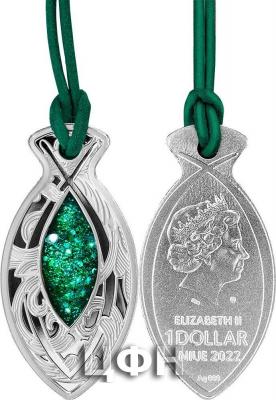 «1 Dollar POWER OF LIFE PENDANT Silver Coin 1$ Niue 2022 Proof».jpg