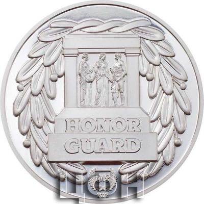 «5 Dollars UNKNOWN SOLDIER by Miles Standish 1 Oz Silver Coin 5$ Cook Islands 2022 Proof».jpg