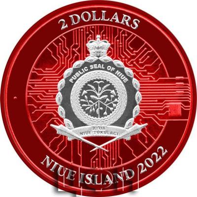 «GREEN BLOCKCHAIN BITCOIN PowerChrome Red 1 Oz Silver Coin 2$ Niue 2022».jpg