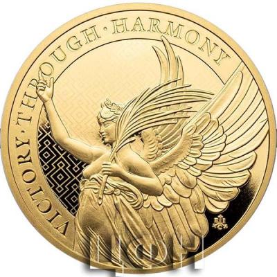 «2021 St Helena The Queen's Virtues Victory 1oz Gold Coin».jpg
