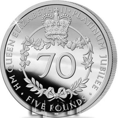 «The NEW Platinum Jubilee of Queen Elizabeth II Solid Silver Proof £5 Coin (SOTD) ».jpg