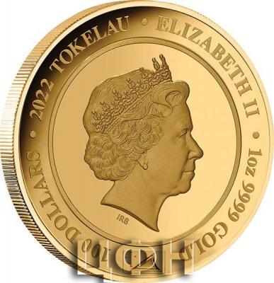 «100 Dollars DIANA THE PEOPLE PRINCESS 1 Oz Gold Coin 100$ Tokelau 2022 Proof».JPG