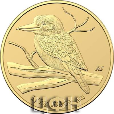 «$5 Gold Frosted Uncirculated Coin 2022 Mini Money Kookaburra».JPG