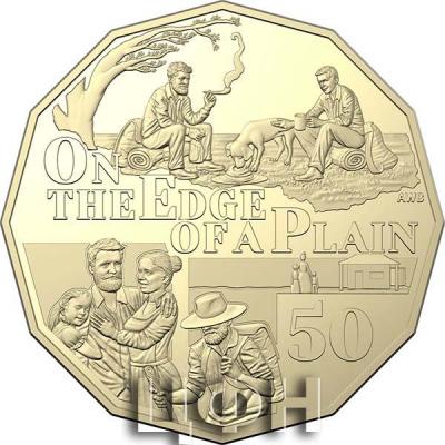 «50c Uncirculated Coin 2022 - Henry Lawson On the Edge of a Plain».JPG