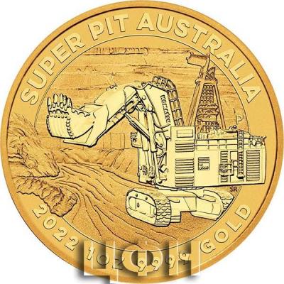 «Gold Ounce 2022 Super Pit, Coin from Australia».JPG