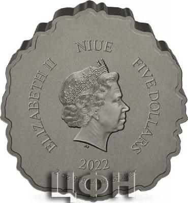 «LION FIERCE NATURE 2022 2 OZ $5 FINE SILVER COIN – NIUE – NZ MINT.».JPG