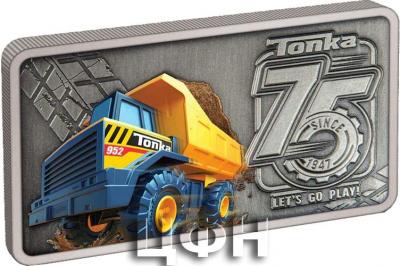 «Tonka 75th Anniversary 1oz Silver Coin.».JPG