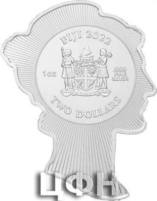 «2 Dollars MERCURY DIME LIBERTY Shapes of Lady Liberty 1 Oz Silver Coin 2$ Fiji 2022 Proof».JPG