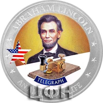 «2 Dollars TELEGRAPH Abraham Lincoln An American Life».JPG