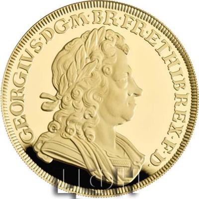 «British Monarchs King George I Gold Proof Coin».JPG