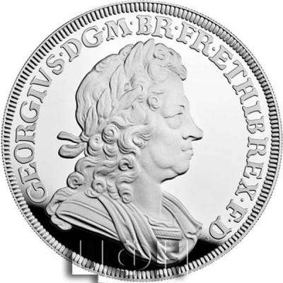 «British Monarchs King George I Silver Proof Coin».JPG
