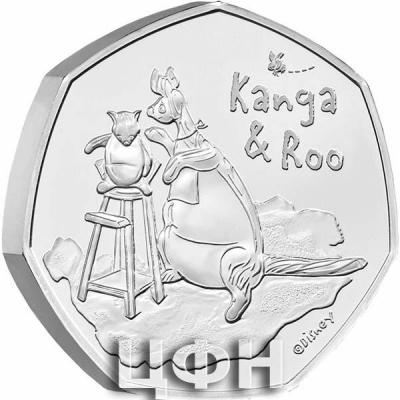 «Kanga and Roo 2022 UK 50p Brilliant Uncirculated Coin».JPG