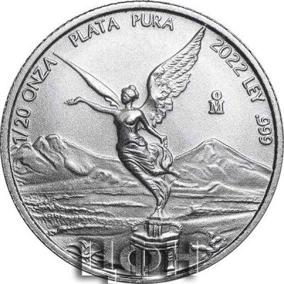 «2022 Mexico 1 oz Silver Libertad BU».jpg