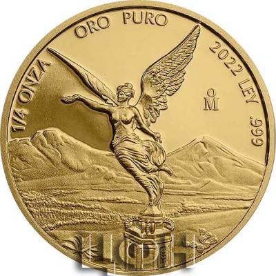 «2022 Mexico 0.25 oz Gold Libertad proof».jpg