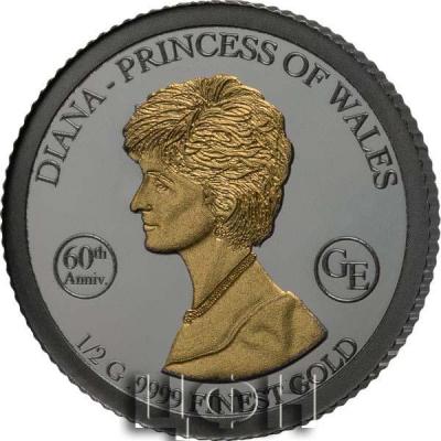 «1.000 Francs Guinea 60. Geburtstag von Lady Diana 2021 Golden Enigma Edition.».jpg