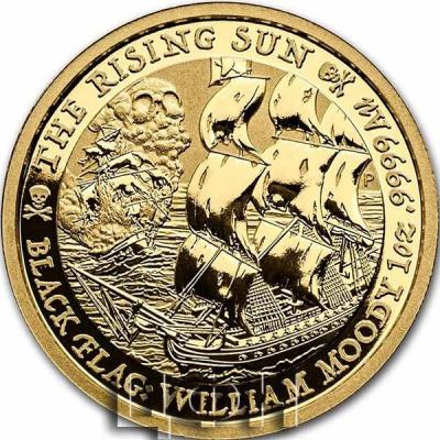 «2022 Tuvalu 1 oz Gold Black Flag - The Rising Sun».JPG