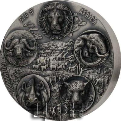 «5000 Francs Ivory Coast 2022 Antique Finish.».jpg