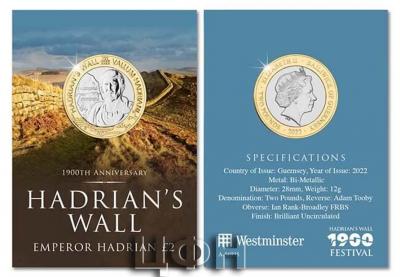 «£2 The Hadrian's Wall Silver BU»..jpg
