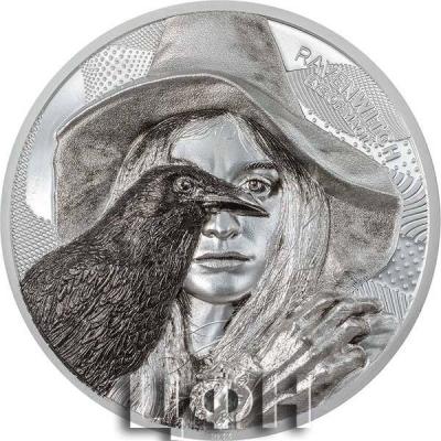 «10 Dollars RAVEN WITCH Eye of Magic 2 Oz Silver Coin 10$ Cook Islands 2022 Proof».jpg