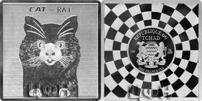 «CAT OR RAT Optical Illusion 1 Oz Silver Coin 500 Francs Chad 2022 Proof».jpg