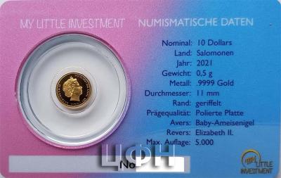 «10 Dollars - Elizabeth II Baby Echidna».jpg