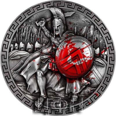 «KING LEONIDAS I OF SPARTA 5 Oz Silver Coin 25000 Francs Chad 2023 Antique Finish».jpg