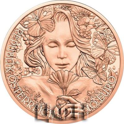 «MARIGOLD Language Of Flowers Copper Coin 10€ Euro Austria 2022».jpg