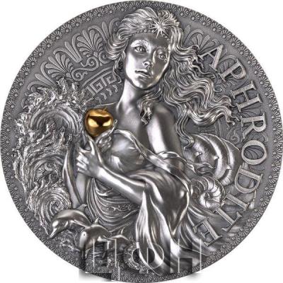 «2000 Francs Cameroon 2022 Antique Finish APHRODITE Great Greek Mythology 2 Oz Silver Coin».jpg