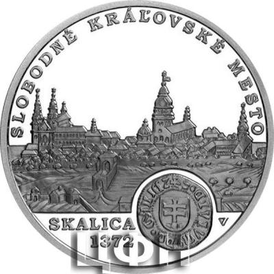 «Slovak 2022 €10 – 650 years of the free city of SKALICA».jpg
