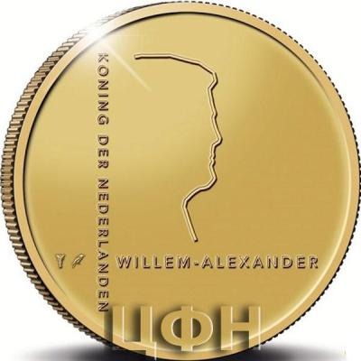 «Netherlands gold Proof coins mark 150th anniversary of birth of avant-garde artist Piet Mondrian ».jpg