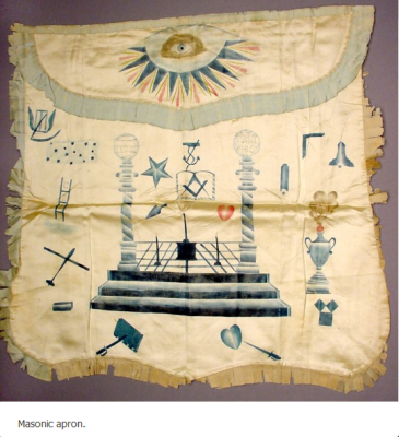 Masonic apron 1843.png