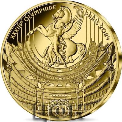 «50 Euro OPERA GARNIER Olimpic Games Gold Coin 50€ Euro France 2022 Proof».jpg