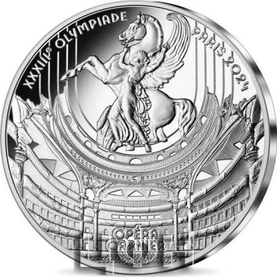 «10 Euro OPERA GARNIER Olimpic Games Paris Silver Coin 10€ Euro France 2022 Proof».jpg