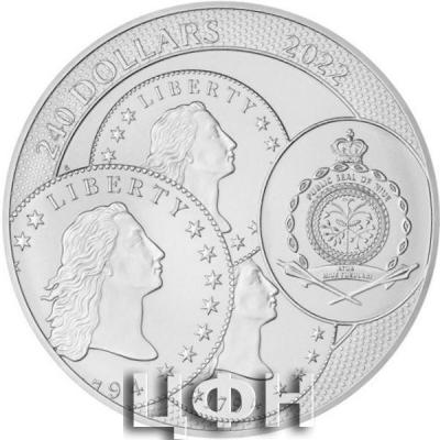 «Silver investment coin Tolar - Czech republic 2022 stand».jpg