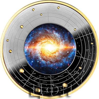 «Silver Proof Coin 500 Francs CFA Cameroon 2023 MILKY WAY Ruthenium».jpg
