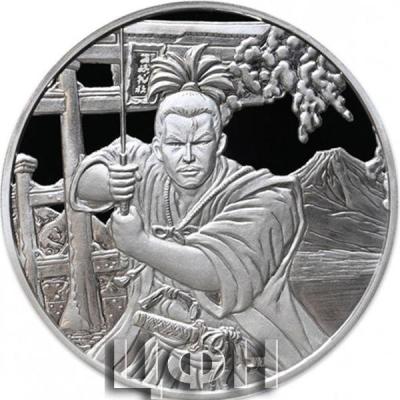«SAMURAI Ancient Warriors 1 Oz Silver Coin 50c Fiji 2022».jpg
