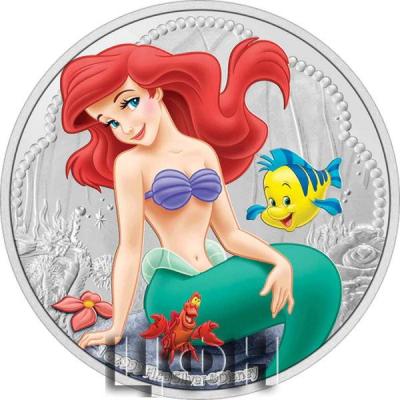 «Disney Princess – Ariel 1oz Silver Coin».jpg